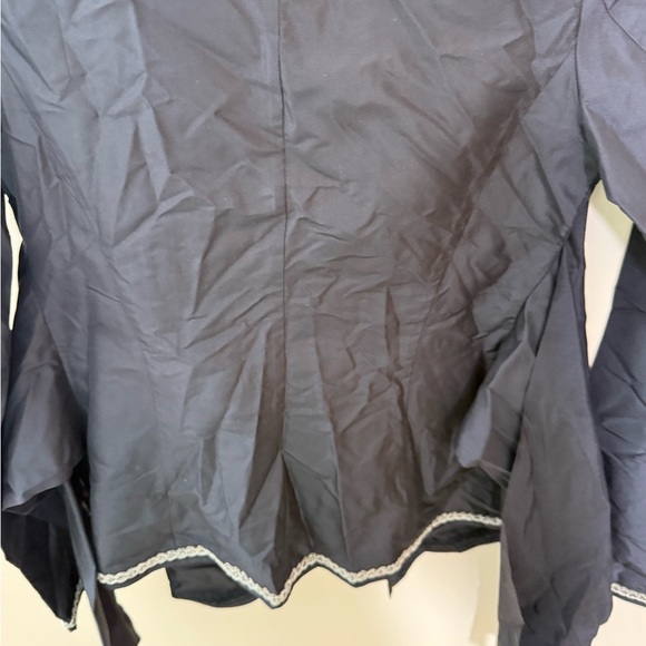 Etro Black silky jacket  evening wear wrap size XS or as Small - Picture 10 of 11